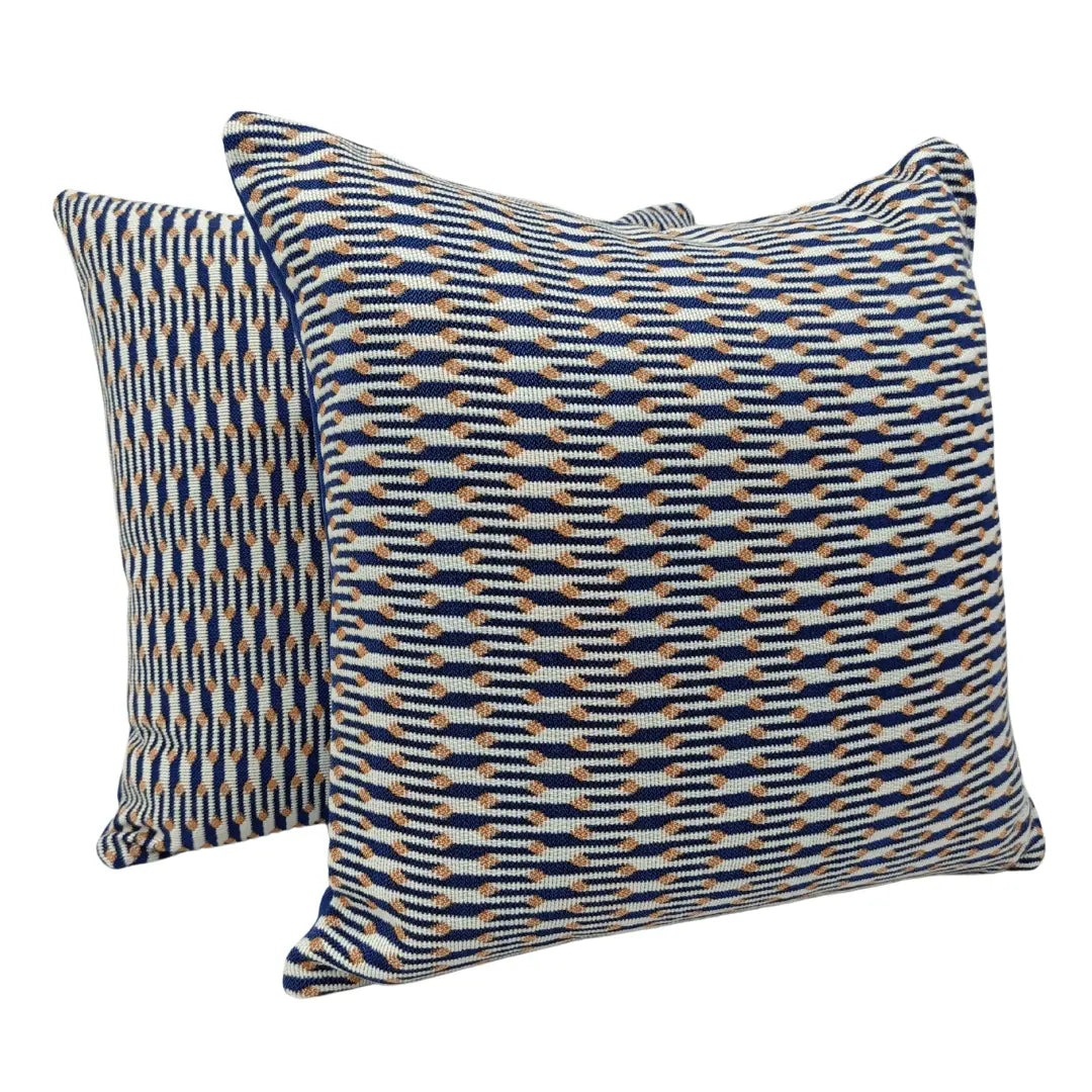 Sunbrella Marquetry Outdoor Pillow Covers (20"x20", Set of 2) | ZIPCushions