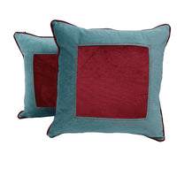 Geometric Accent Pillow Covers with Piping (20