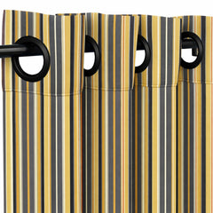 Sunbrella® Foster Metallic Curtain