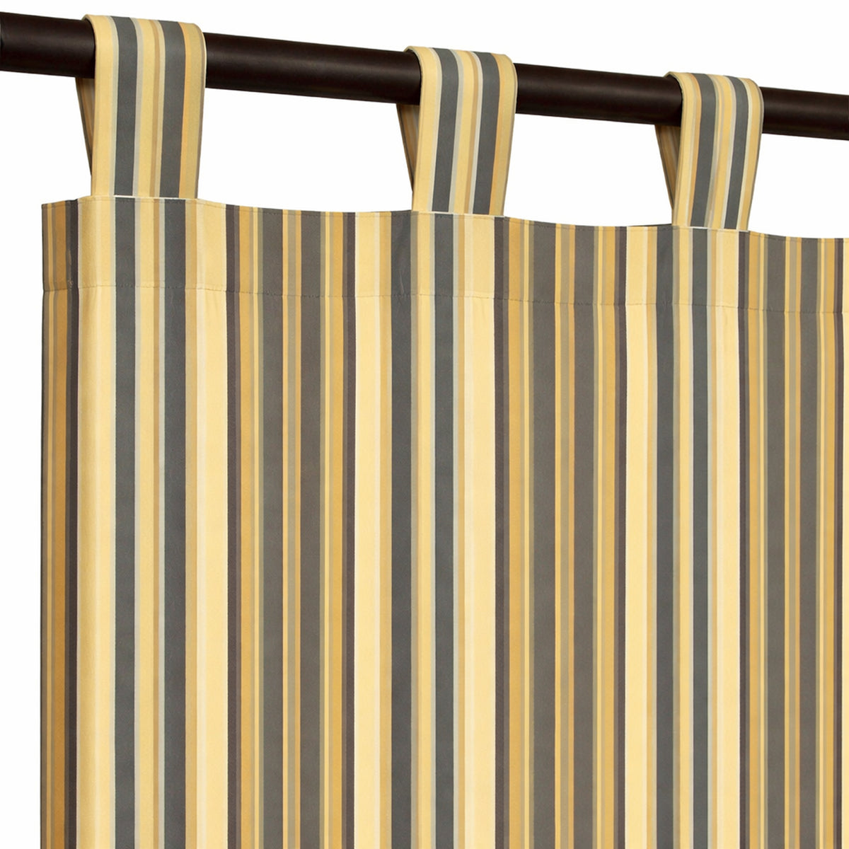 Sunbrella Foster Metallic Curtain