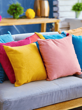 ZIPCushions | Pillow With Covers For Outdoor Chairs