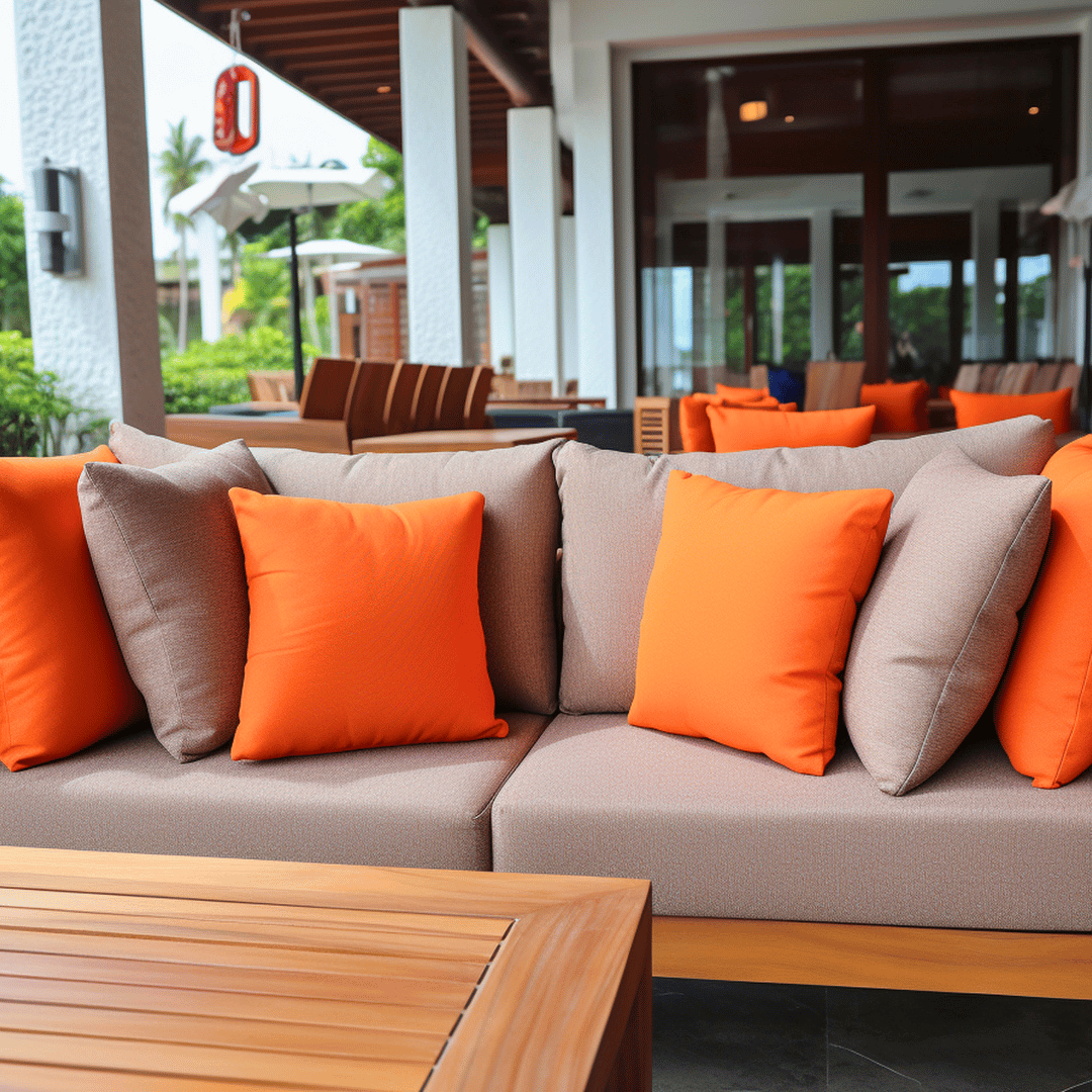 ZIPCushions | Pillow With Covers For Outdoor Chairs