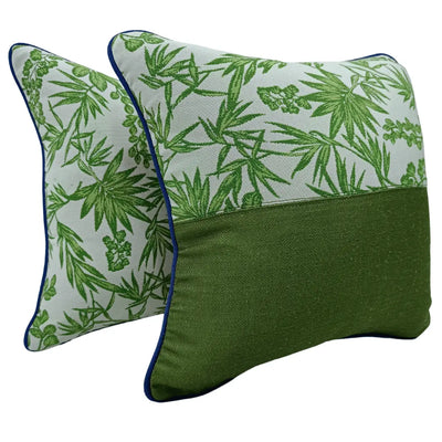 Botanical Print Pillow Covers for Indoors (16×16, Set of 2)