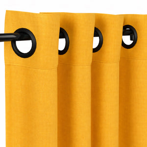 Sunbrella® Canvas Mimosa Curtain