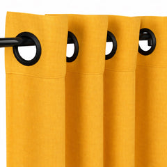 Sunbrella® Canvas Mimosa Curtain