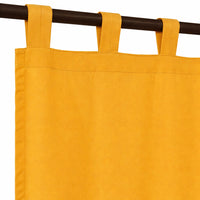 Sunbrella Canvas Mimosa Curtain