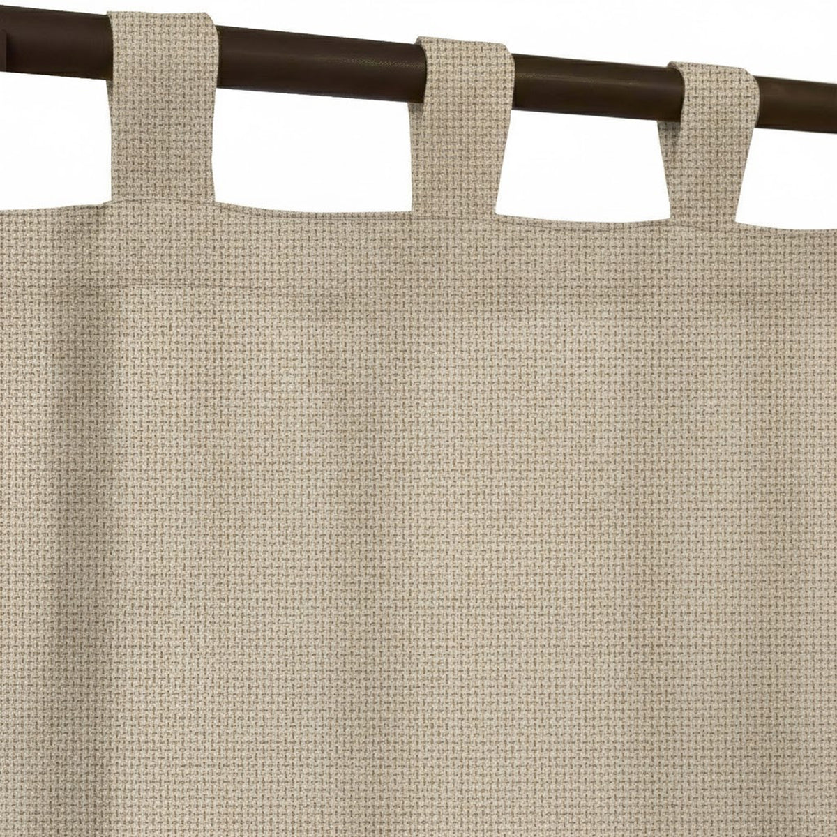 Sunbrella Bliss Sand Curtain - Image 6 | ZIPCushions - view 6