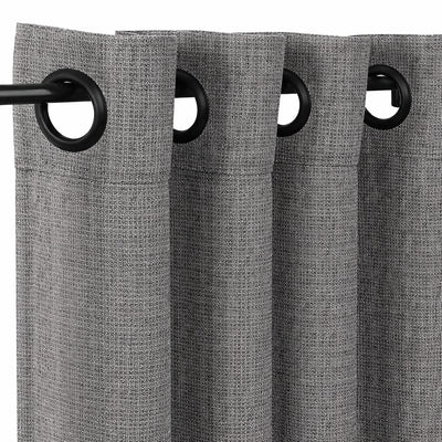 Sunbrella Bliss Smoke Curtain - alternate view