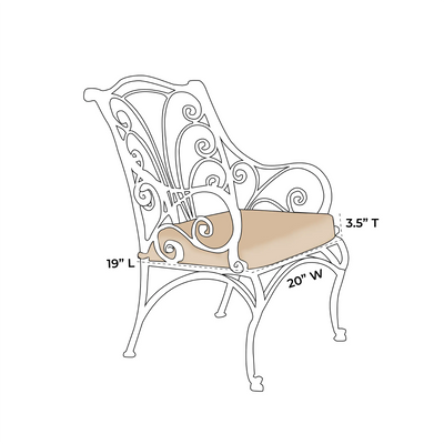 OW Lee Ashbury Dining Chair Replacement Cushions