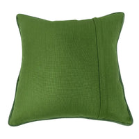 Contemporary Green & Charcoal Indoor Pillow Covers (16x16, Set of 2)