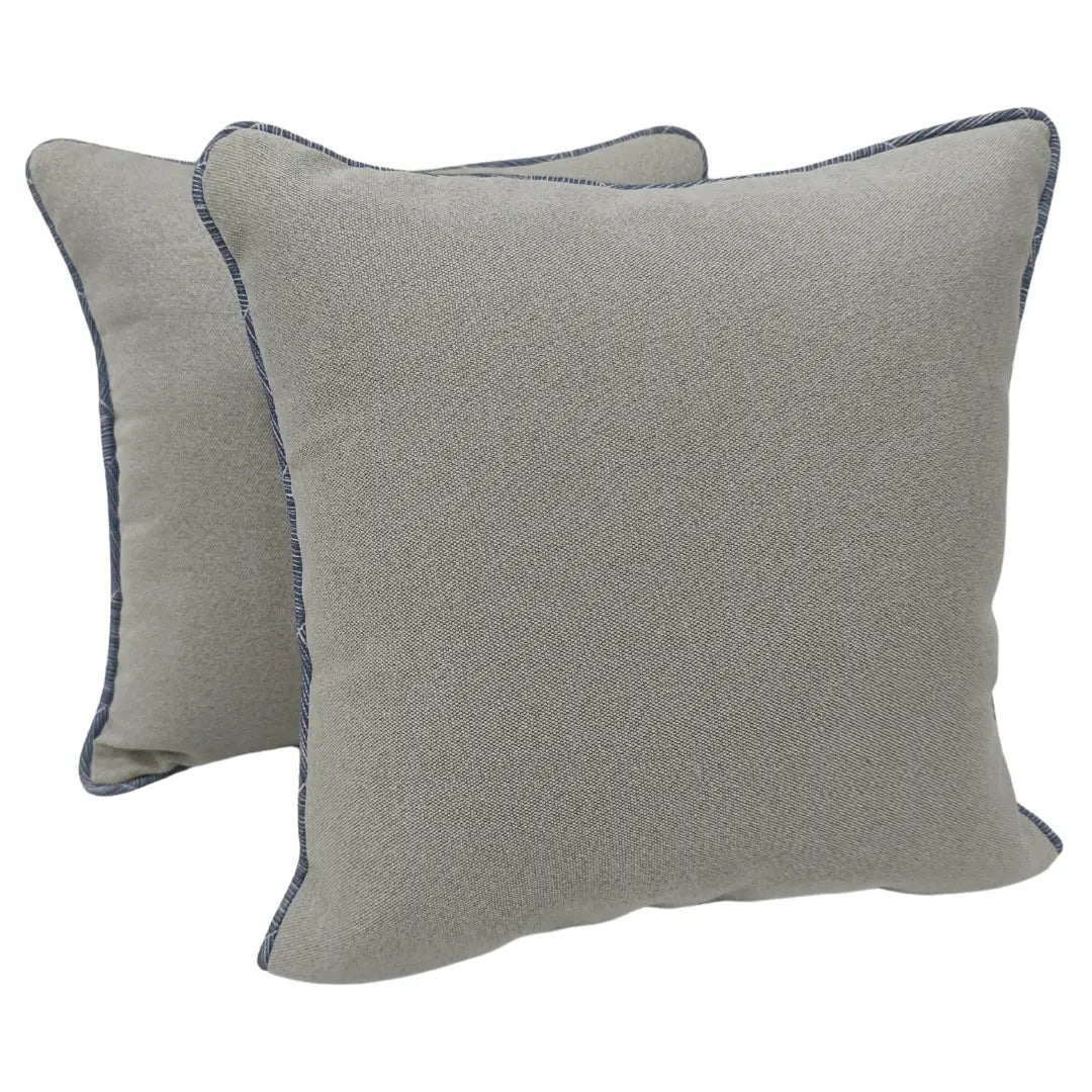 Modern Mist Pillow Covers (16x16, Set of 2) | ZIPCushions