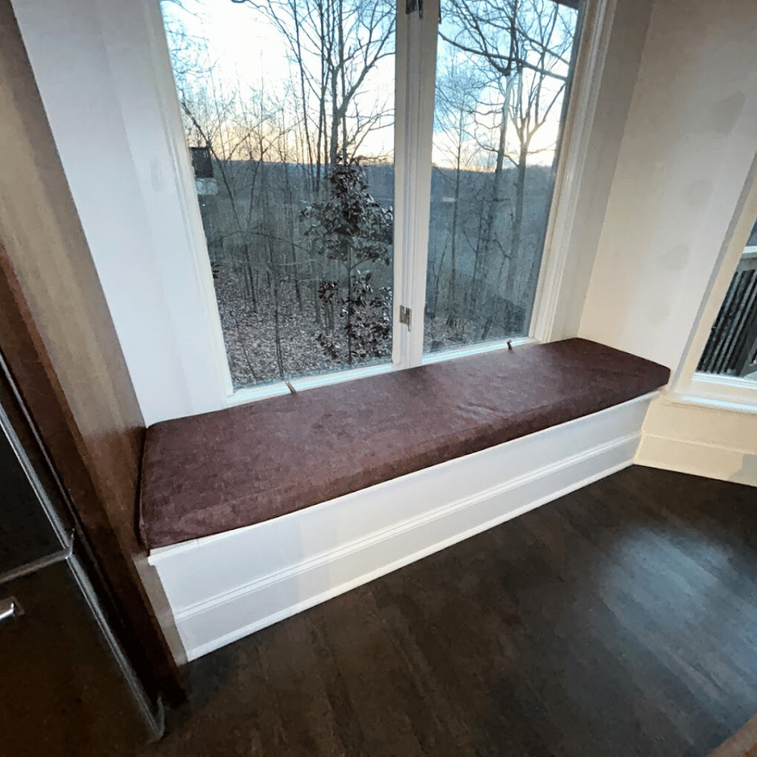 Custom bench cushions