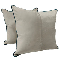 Decorative Pillow Covers (22×22, Set of 2)
