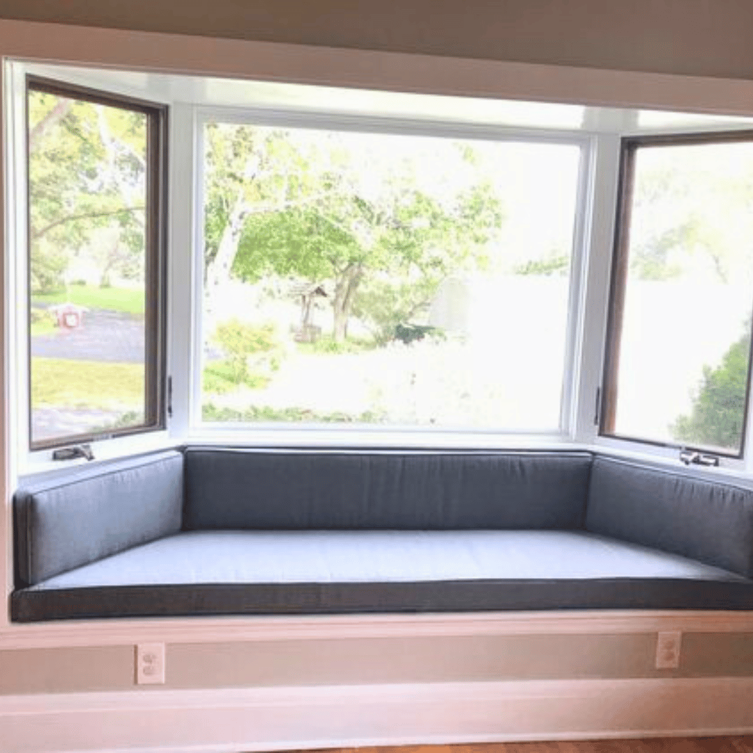 Bay window trapezoid cushion online