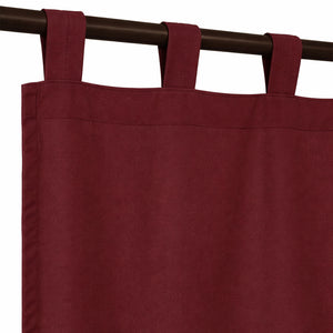 Sunbrella® Natte Carmine Curtain