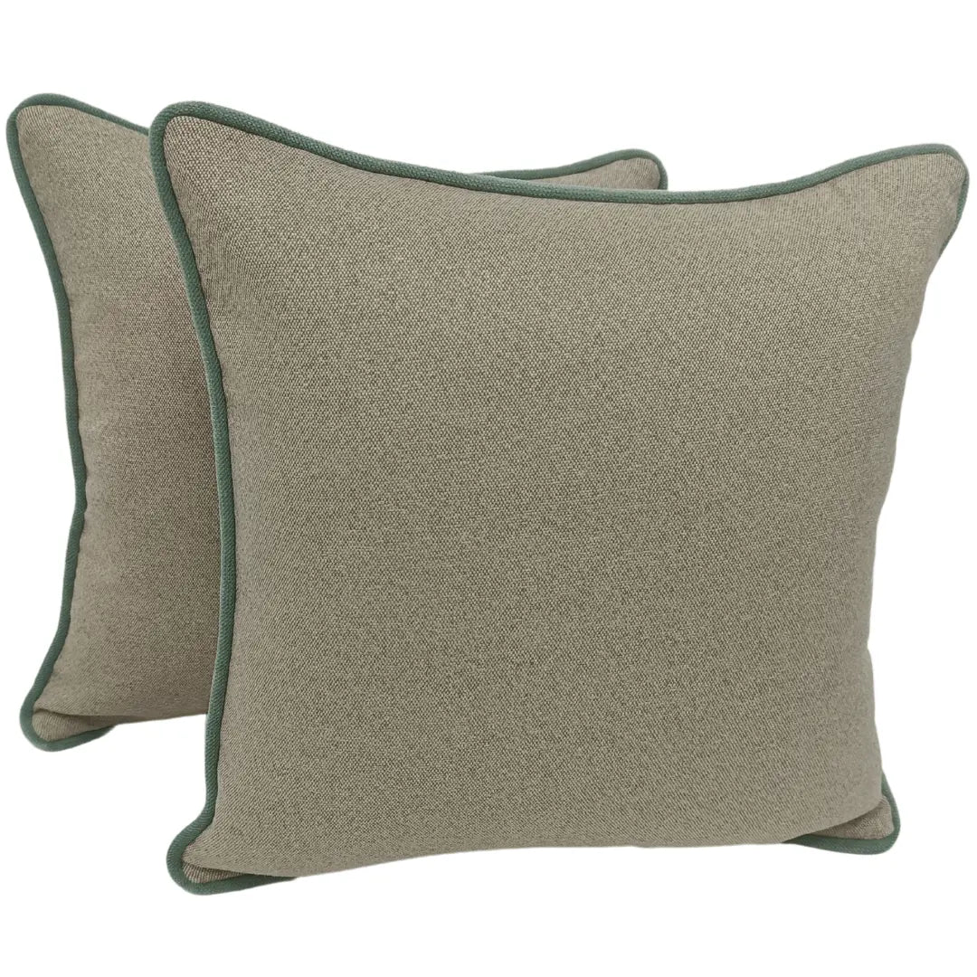 Timeless Indoor Accent Pillow Covers (16x16, Set of 2) | ZIPCushions