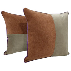 Bold Patchwork Pillow Covers (22×22) – Set of 2