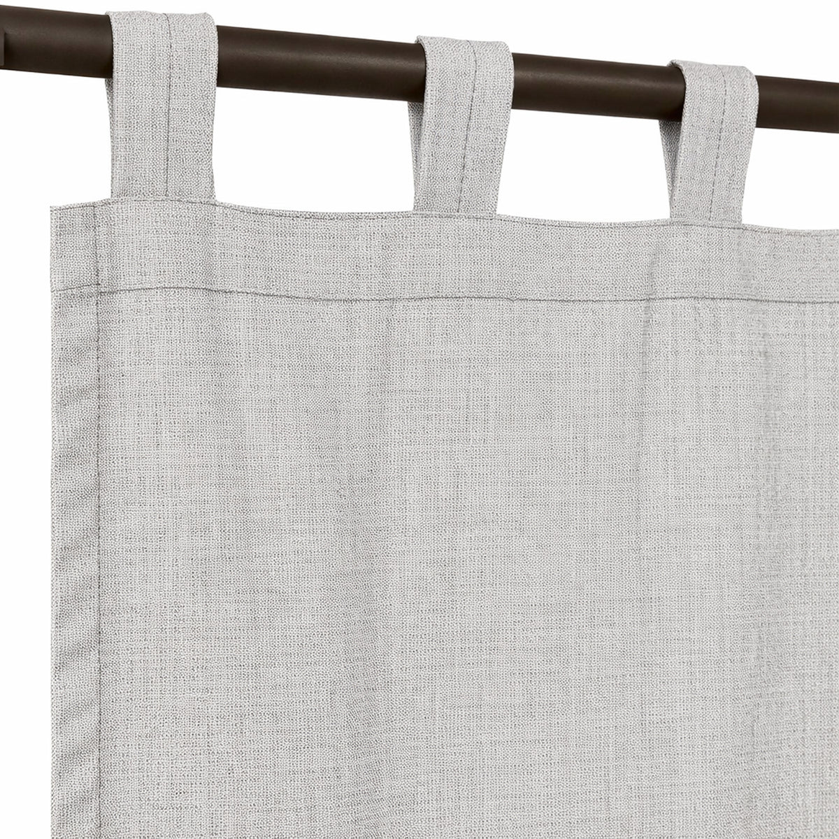 Sunbrella® Natte Graumel Chalk Curtain