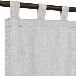 Sunbrella® Natte Graumel Chalk Curtain