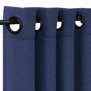 Sunbrella® Navy Blue Curtain