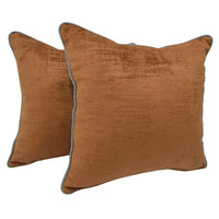 Soft and Stylish Accent Pillow Covers (16x16, Set of 2)
