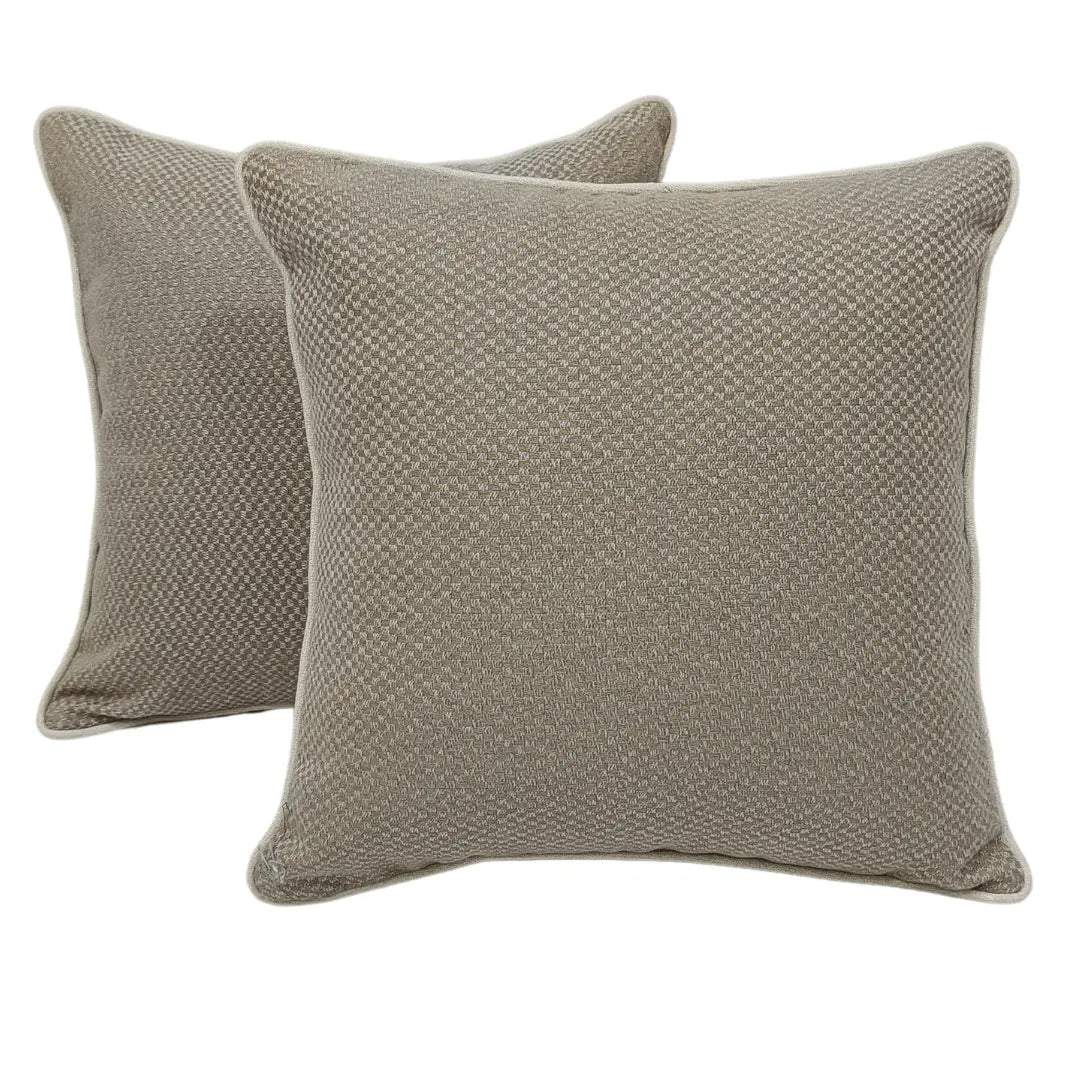 Textured Decorative Pillow Covers (16x16, Set of 2) | ZIPCushions