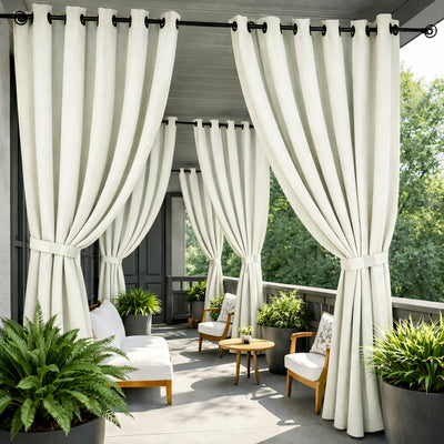 Sunbrella Sailcloth Salt Curtain - alternate view