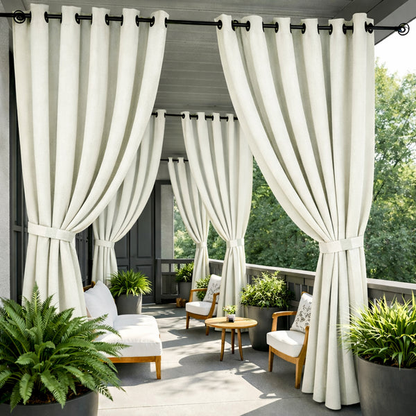 Sunbrella Sailcloth Salt Curtain - Hover Image