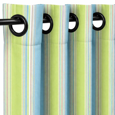 Sunbrella Bravada Limelite Curtain - alternate view