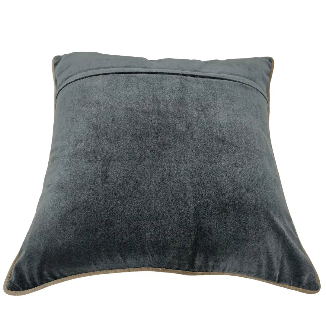 Elegant Dual-Tone Accent Pillow Covers (22×22, Set of 2) | ZIPCushions - view 3