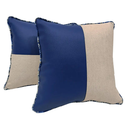 Modern Luxe Indoor Pillow Covers (16x16, Set of 2)