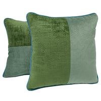 Modern Contrast Pillow Covers (16×16, Set of 2)