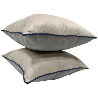 Modern Minimalist Velvet Pillow Covers (22×22,Set of 2) - Alternate image