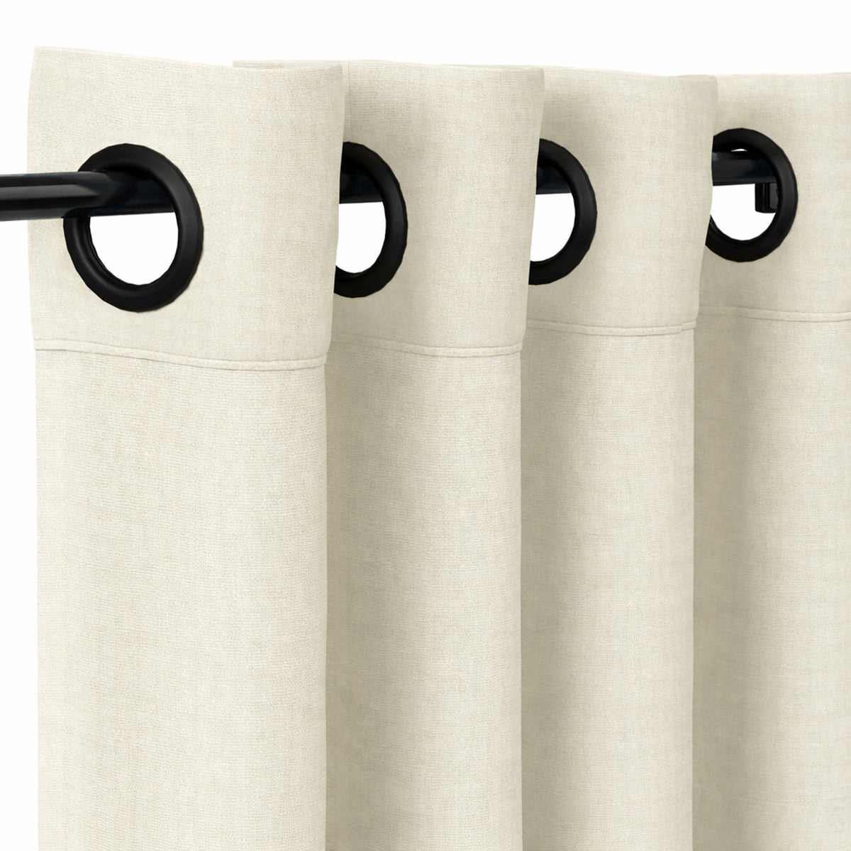 Sunbrella® Speclium Eggshell Curtain