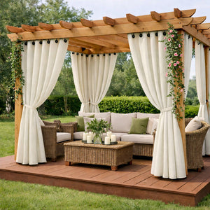 Sunbrella® Speclium Eggshell Curtain