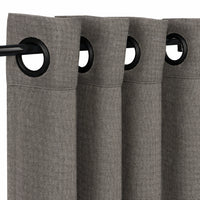 Sunbrella Speclium Graphite Curtain