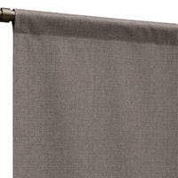 Sunbrella Speclium Graphite Curtain