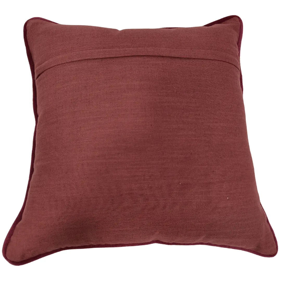 Warm Tones Dual-Texture Indoor Pillow Covers (16x16, Set of 2) | ZIPCushions - view 3