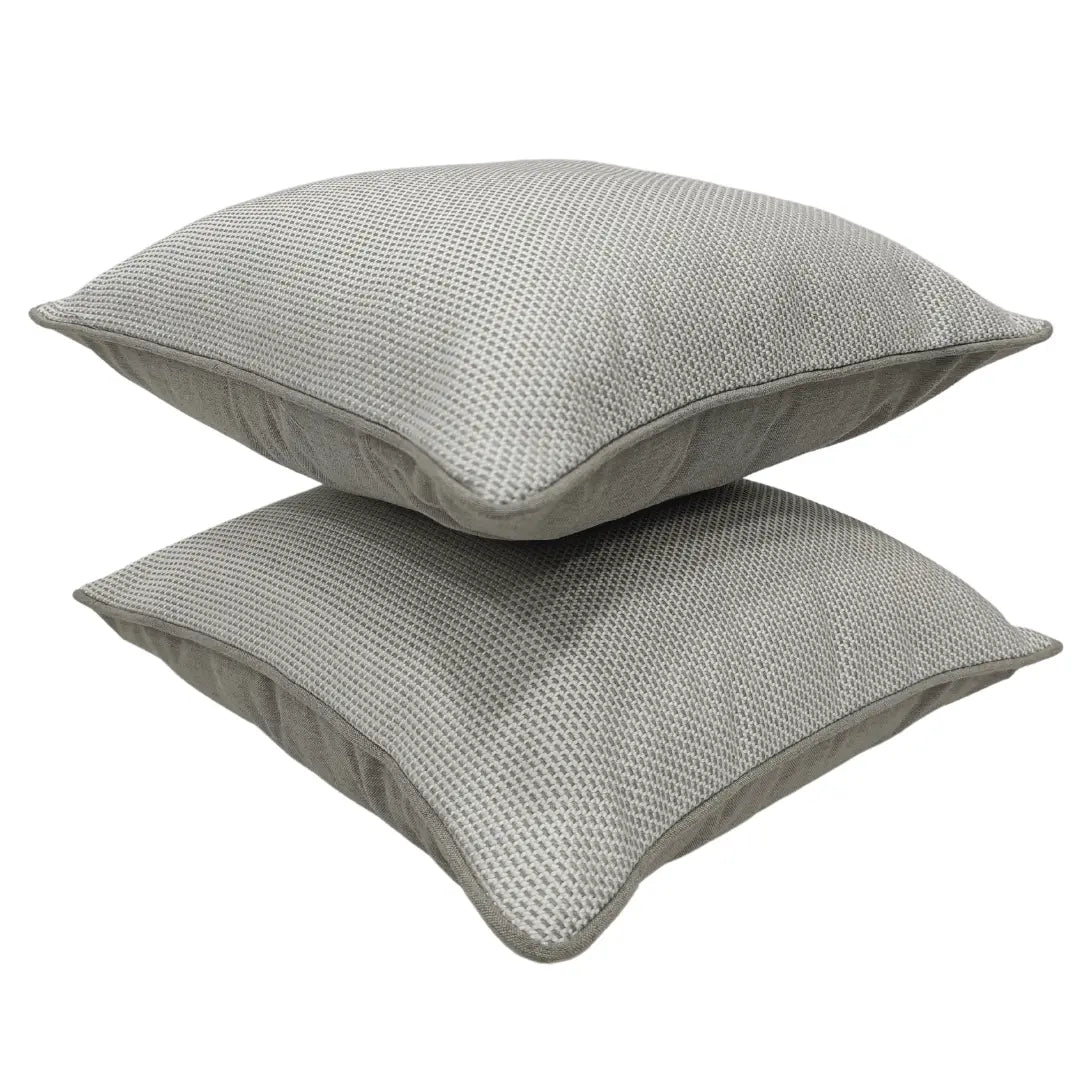 Versatile Textured Sunbrella Pillow Covers (16x16, Set of 2) | ZIPCushions - view 2