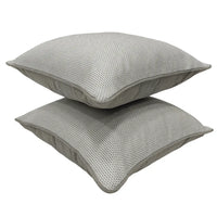 Versatile Textured Sunbrella Pillow Covers (16x16, Set of 2)