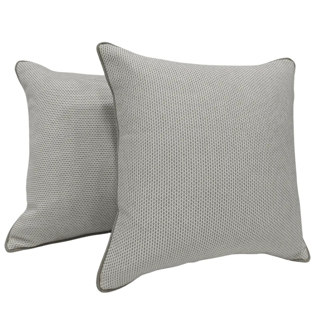 Versatile Textured Sunbrella Pillow Covers (16x16, Set of 2) | ZIPCushions