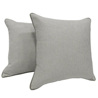 Versatile Textured Sunbrella Pillow Covers (16x16, Set of 2)