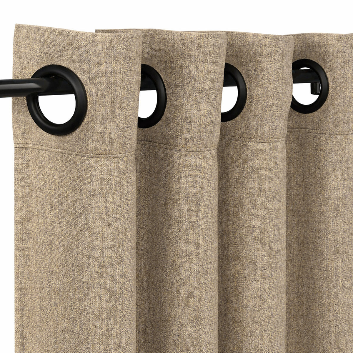 Sunbrella® Speclium Mushroom Curtain