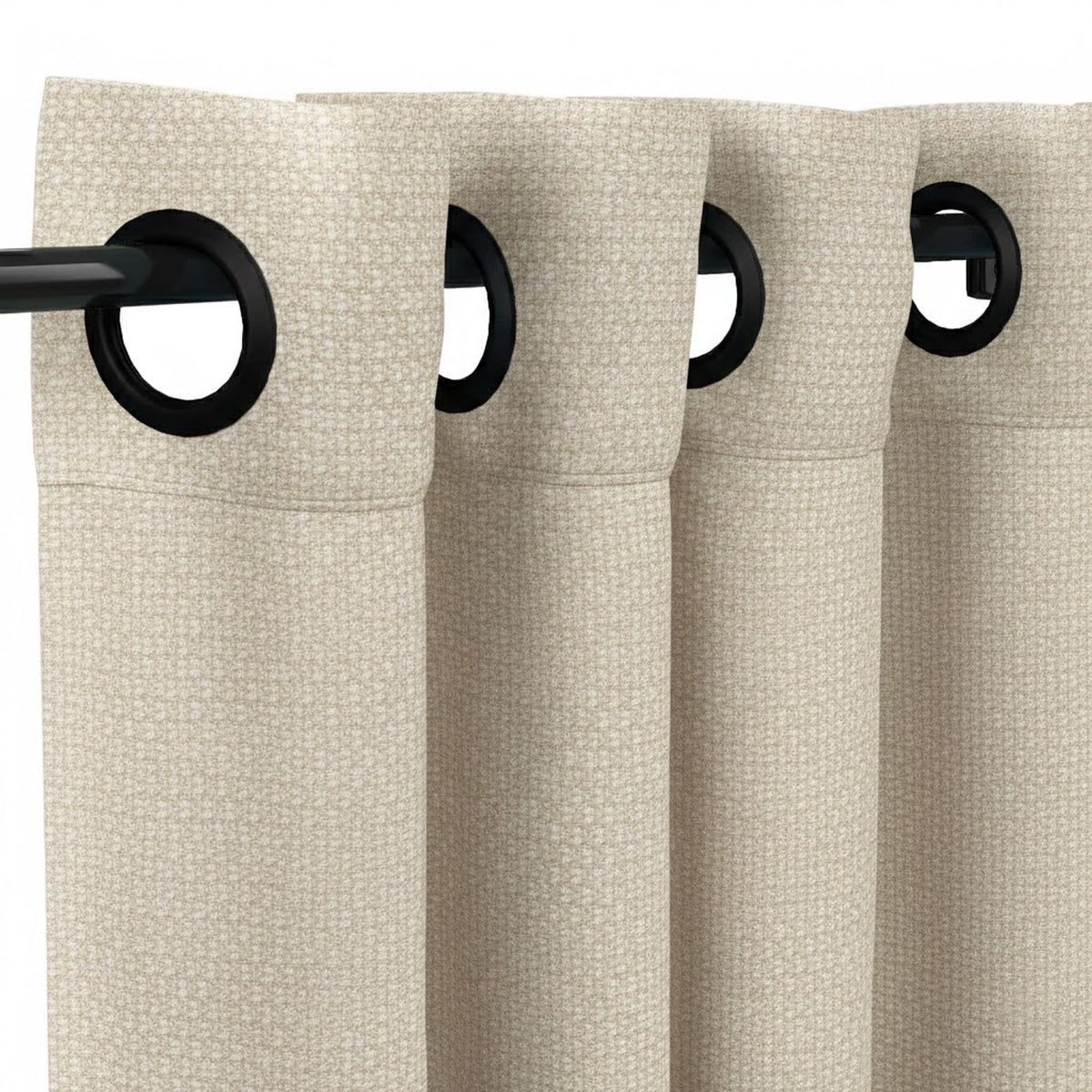 Sunbrella Lopi Antique Curtain - Image 2 | ZIPCushions - view 4