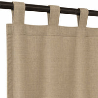 Sunbrella Speclium Mushroom Curtain