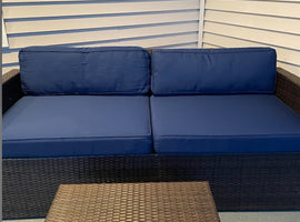 Custom Couch Cushions (Seat + Back Cushion Set)