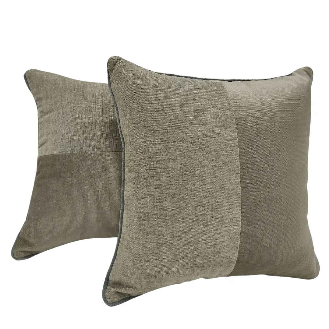 Earthy Tones Patchwork Pillow Covers | ZIPCushions