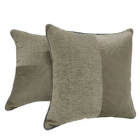 Earthy Tones Patchwork Pillow Covers