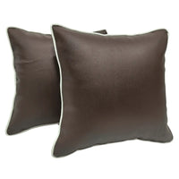 Luxe Contrast Pillow Covers