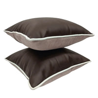 Luxe Contrast Pillow Covers